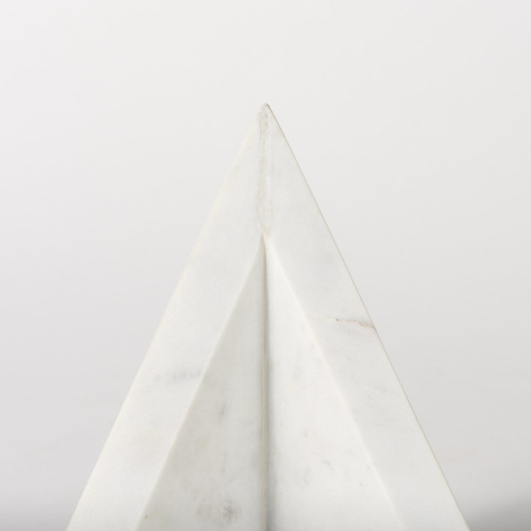 3D Modern Triangle Marble Bookends N270-392143