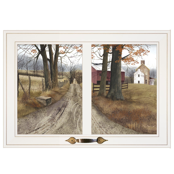 The Road Home 6 White Framed Print Wall Art N270-406233