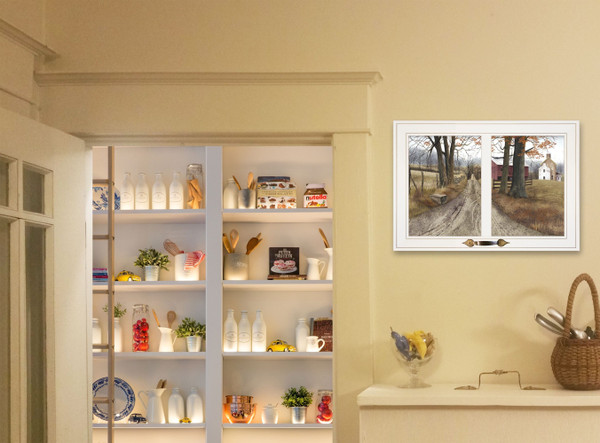 The Road Home 6 White Framed Print Wall Art N270-406233