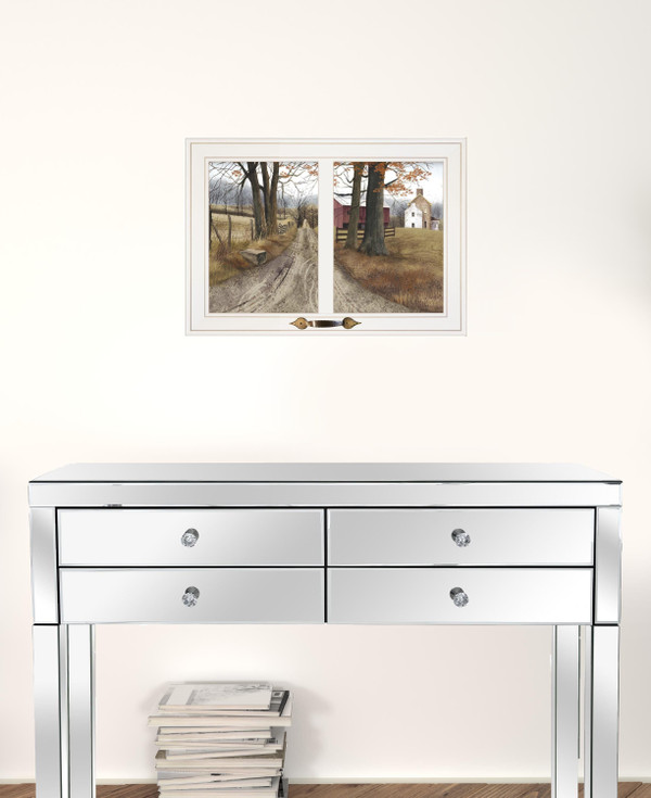 The Road Home 6 White Framed Print Wall Art N270-406233