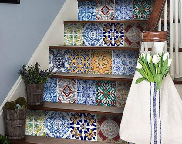8" X 8" Kyla Mutli Mosaic Peel and Stick Tiles N270-400379