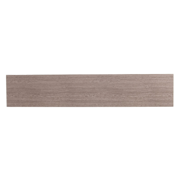 52" Taupe and Gray Faux Stone Frame Console Table N270-402410