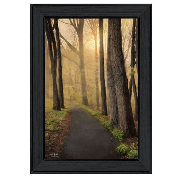 After The Rain Black Framed Print Wall Art N270-405554
