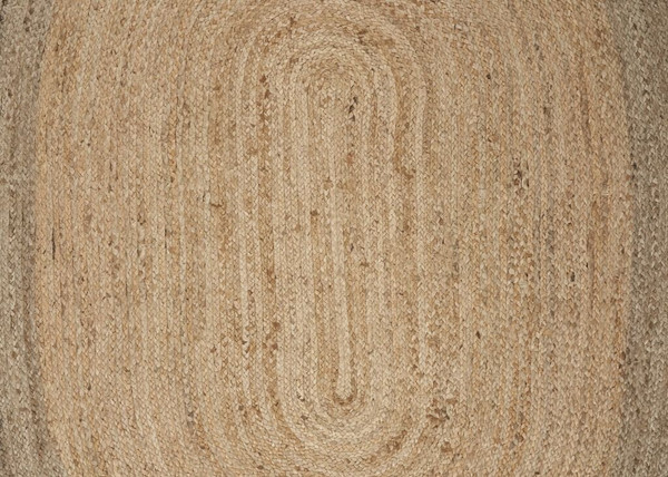 7' Natural Toned Oval Shaped Area Rug N270-395174