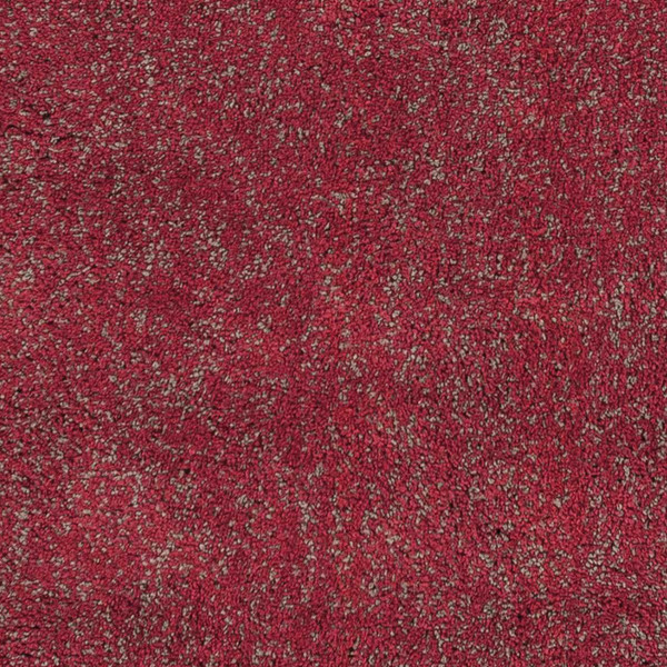 8' Red Heather Indoor Shag Runner Rug N270-353888