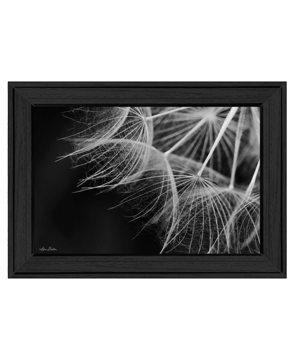 Delicate Beauty Black Framed Print Wall Art N270-530162