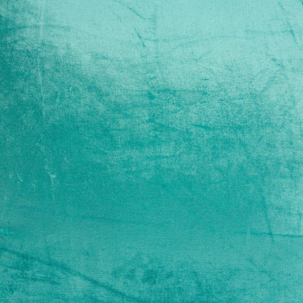 22" X 7" X 22" Transitional Aqua Solid Pillow Cover With Poly Insert N270-334047