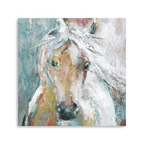 Whimsical Horse Unframed Print Wall Art N270-398934