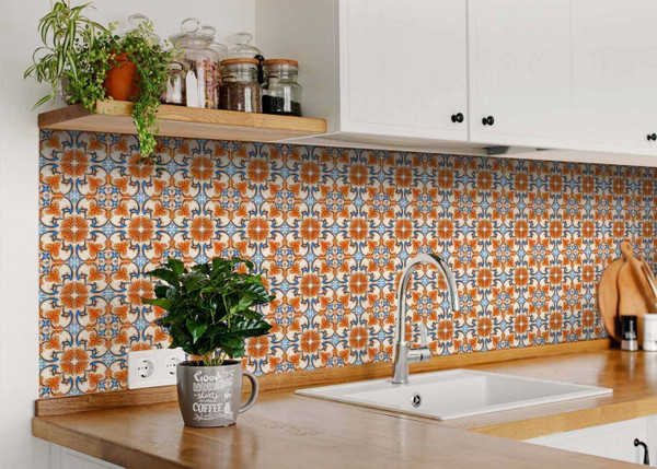 5" X 5" Queen Mosaic Removable  Peel And Stick Tiles N270-390644