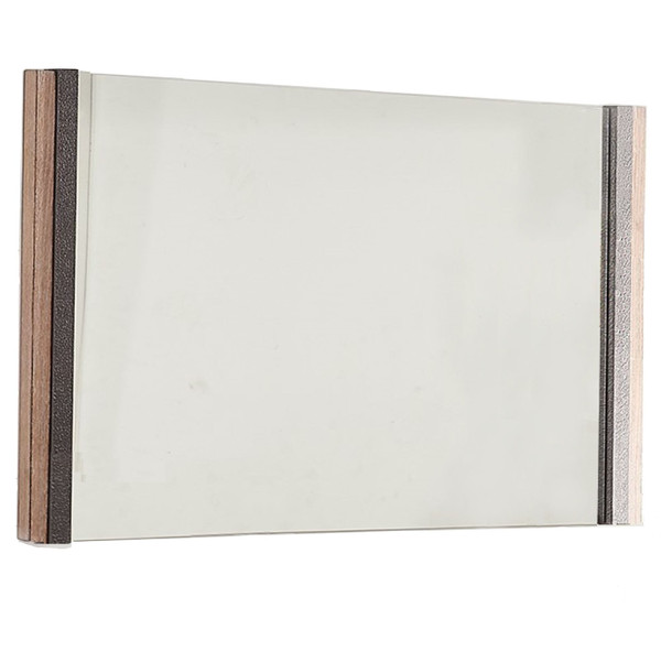 35" Natural Framed Accent Mirror N270-372099