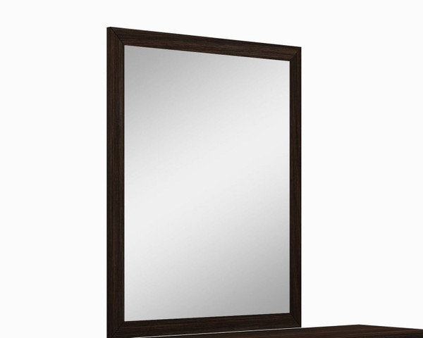 43" Dark Brown Framed Dresser Mirror N270-329655
