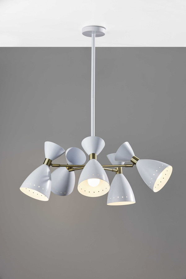 Cinco Diabolo Adjustable White Metal Pendant N270-372894