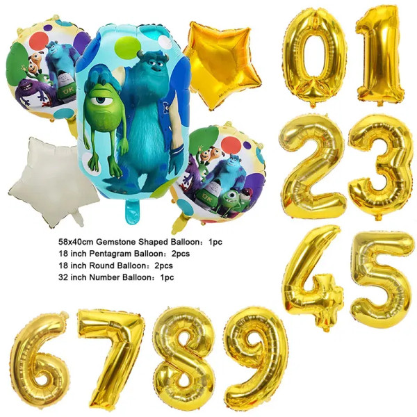 Color: Chocolate, Capacity: 680ml - Monsters University Monsters, Inc. Theme Birthday Party Decorat F640-12000038627967257