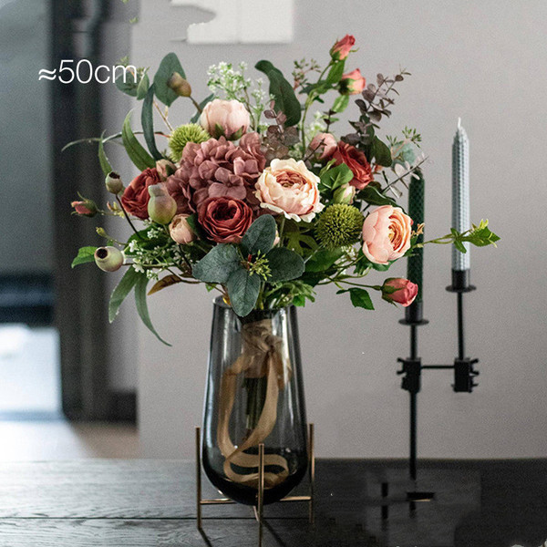 Color: Set - Southern Cross Light Luxury High-End Simulation Bouquet Q119-CJZS111783904DW
