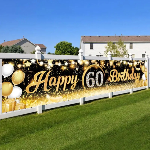 Color: Colorful - Happy 60th Birthday 60 60th Birthday Party Decorations 60 Years Old Birthday Man  F640-12000034219713193