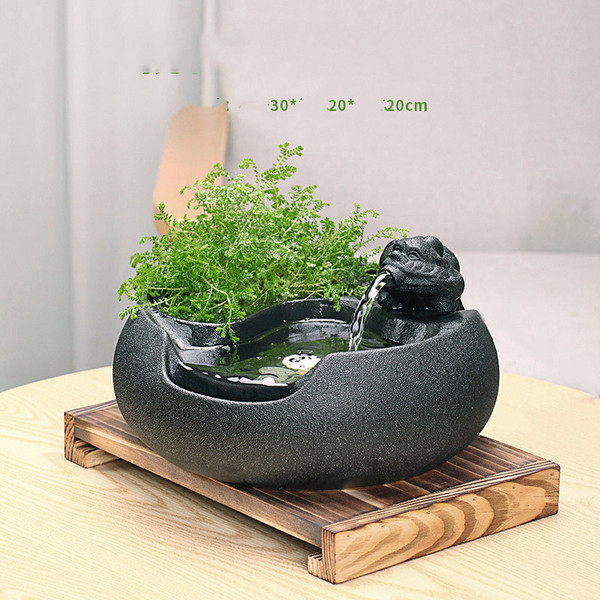 Color: B - Ceramic Flow Device Home Decoration Ornaments Q119-CJZS119644702BY