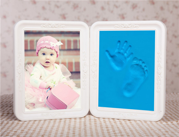 Color: H - Baby Hand And Foot   Mud Lanugo Lanugo Breast Milk Souvenir Footprints Q119-CJZS122653708HS