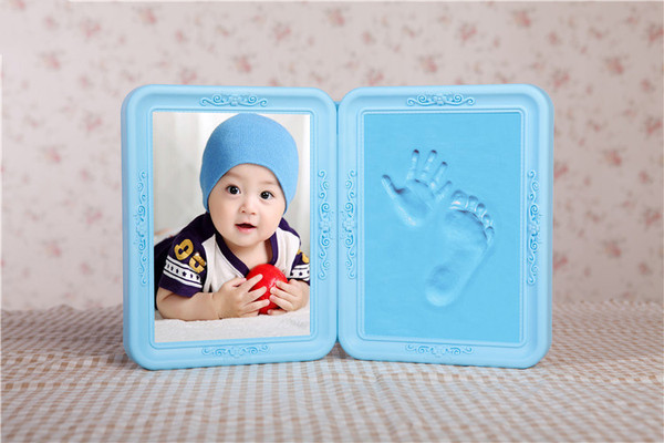 Color: J - Baby Hand And Foot   Mud Lanugo Lanugo Breast Milk Souvenir Footprints Q119-CJZS122653710JQ