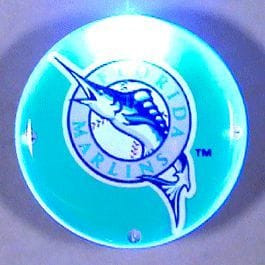 Florida Marlins Officially Licensed Flashing Lapel Pin A706-2155000