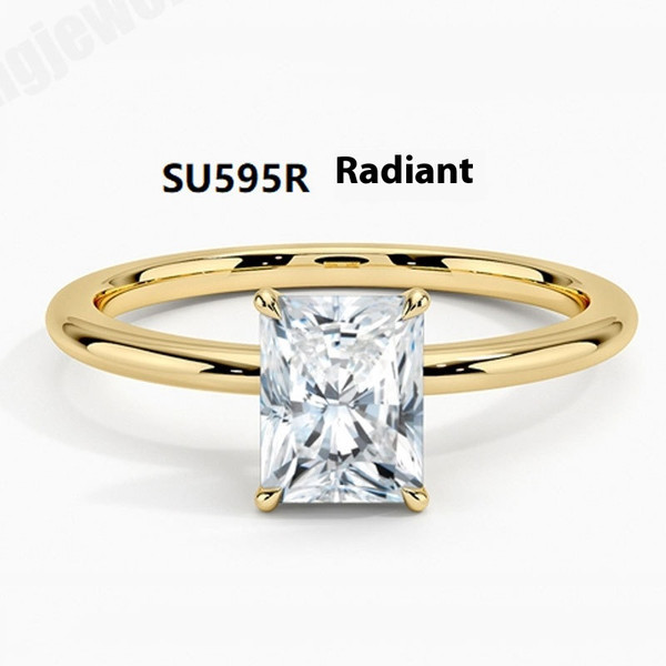 Color: 1 Karat Redean, Size: Drill Silver Ring Holder - 18K Gold Plated Ring Female Cultivation Dia Q119-CJYD228714316PK