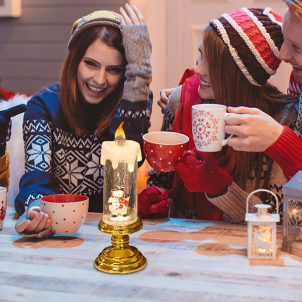 Color: Yellow, Ships From: United States - Led Christmas Candles Christmas Candles With Pedestal Ch F640-12000030221038441