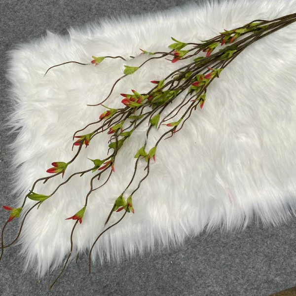 Color: Black, Size: M, Ships From: CHINA - 112cm Multi Forked Silk Cloth Dragon Whisker Leaf Indoor F640-12000035628758504