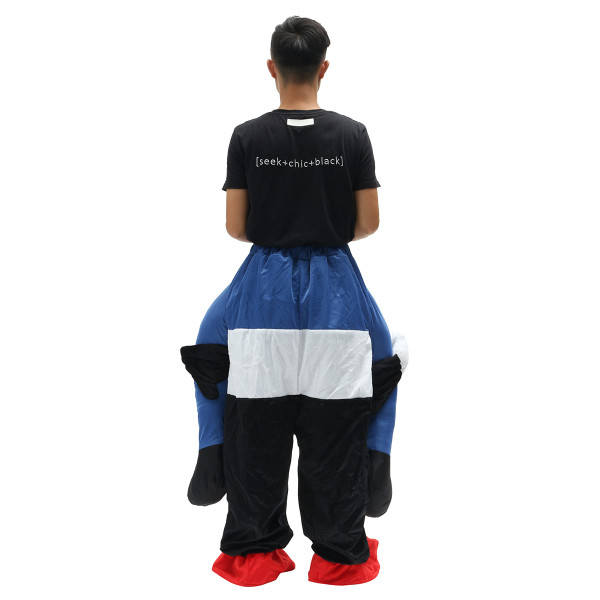 Devil Clown Unisex Dwarf Carry Me Fancy Piggy Back Ride On Dress Mascot Costume Party Pants C122-1341709