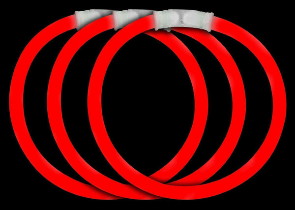 Glow Bracelet Red Tube of 100 A706-1735010