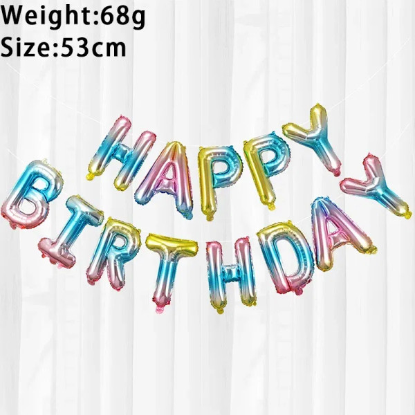 Color: CAMOUFLAGE, Ballon Size: 10inch - 13pc Happy Birthday Balloons Party Decoration Gold Black B F640-12000039236874431