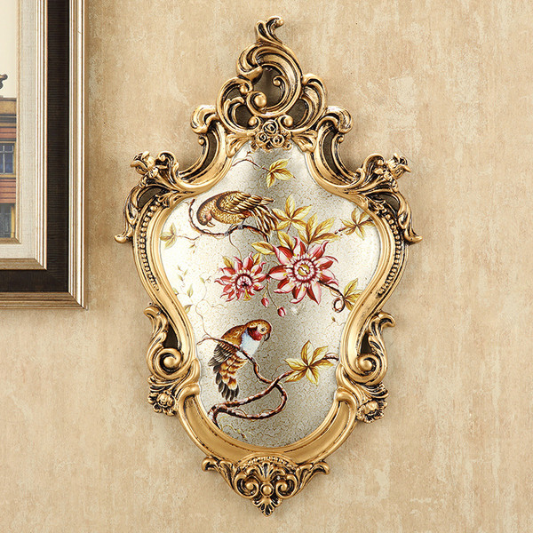 Color: F - Hangings Three-dimensional Flower And Bird Ornaments On The Wall Q119-CJZS115890903CX
