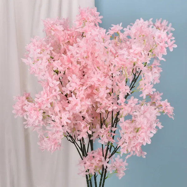 Color: champagne, Size: XS - Hot 97cm Artificial Lilac Silk Fake Wedding Party Autumn Decoration Ph F640-12000030209130700
