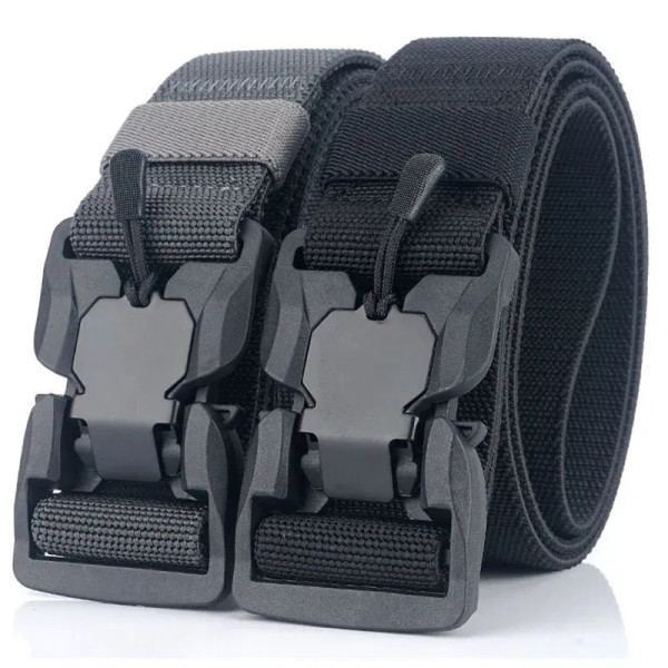 Color: Burgundy, Belt Length: 125cm, Ships From: CHINA - Military Nylon Tactical Belt for Men Women F640-12000029394926697