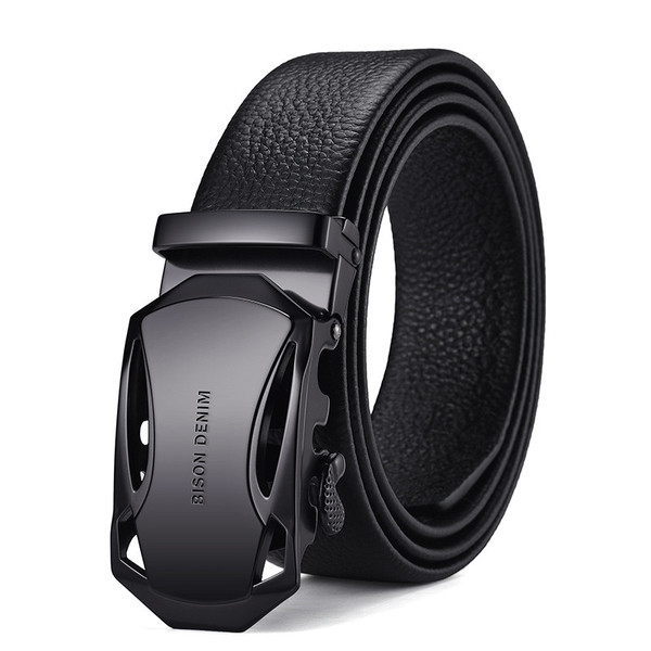 Men's Leather Belt Business Automatic Buckle Belt Q119-CJNSFJPD00219