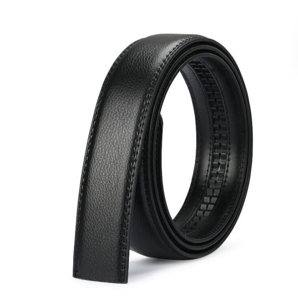Without head belt men's leather automatic buckle belt Q119-CJNSFJPD00405