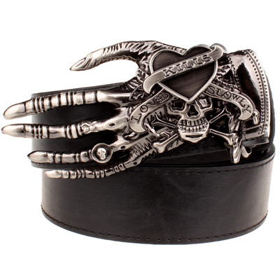 Skull big head claw belt fashion Q119-CJNSFJPD00447