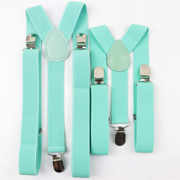 Color: Mint Green, Size: Child+adult - Parent-child strapless suit Q119-CJNSFSYD00190-Mint Green-Child+adult