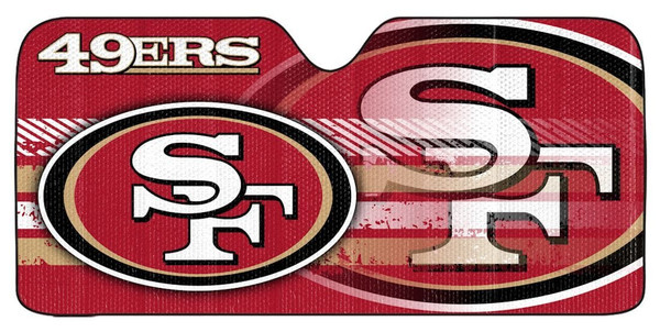 San Francisco 49ers Auto Sun Shade - 59"x27" Z157-8162080126