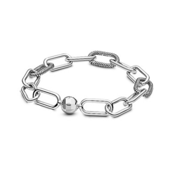 Color: 5, style: 18cm - S925 Sterling Silver Heart-shaped Maple Leaf Rose Gold Bracelet Q119-CJSL101955228BY