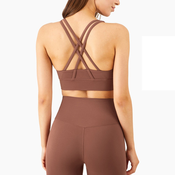 Color: Ancient Copper top, Size: L - High Waist Sports Slim Fitness Yoga Pants Q119-CJNSXZDD01168-Ancient Copper top-L