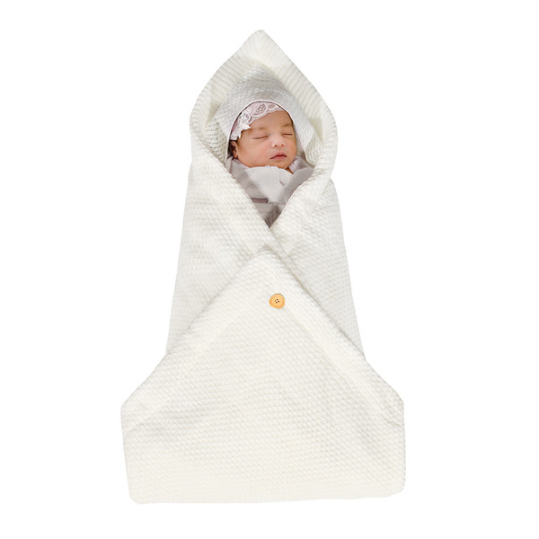 Multi-Purpose Stroller Thick Knitted Stroller Button Sleeping Bag Blanket Q119-CJYE1114014