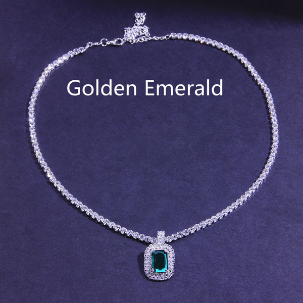 Simple Ruby Clavicle Chain European And American Fashion Jewelry Q119-CJLX1208931