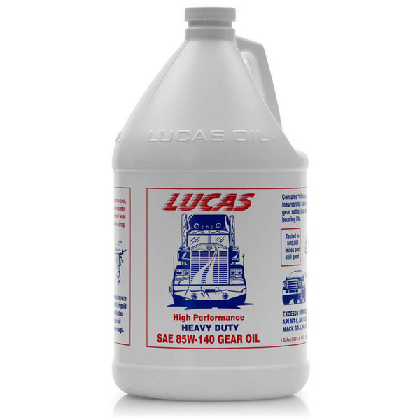 Lucas Oil SAE 85W-140 Plus H/D Gear Oil - 1 Gallon M119-10045LUCAS