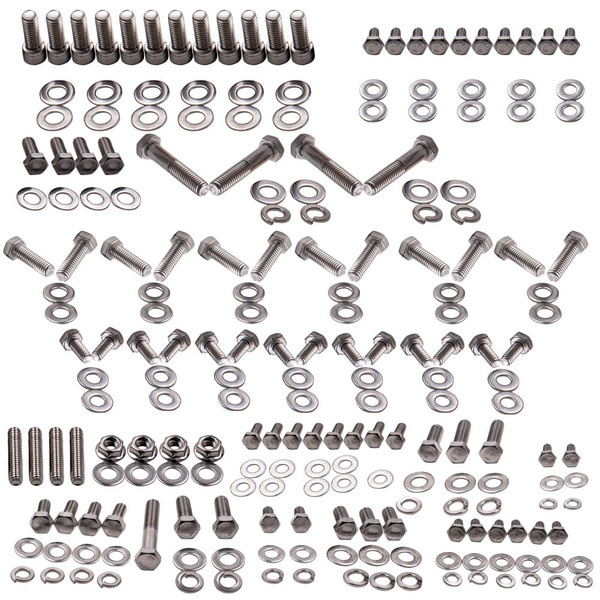 Allen Socket Head Engine Bolt Kit Fit for Chevy 302 305 307 327 350 Engine T575-S0671292284