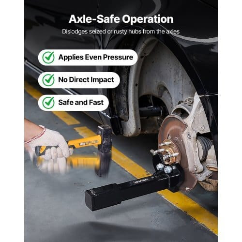 Wheel Bearing Hub Removal Tool Kit, Compatible with All Axle Bolt Hubs 5, 6, 8 Lug Hubs Buster Pull E415-QCLGLBQYXCLTEVP6W001V0