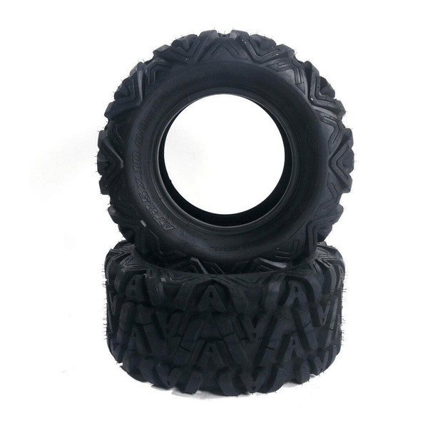 Four 6.61 lbs ATV Go Kart Tires 145/70-6 4PR B 4 Ply Rated Black T575-S0671288548