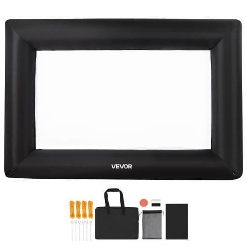 14FT Inflatable Projector Screen, Inflatable Movie Screen Outdoor with 120W Air Blower Projector Sc E415-XCQSTYPMPJS1IEYCK001V1