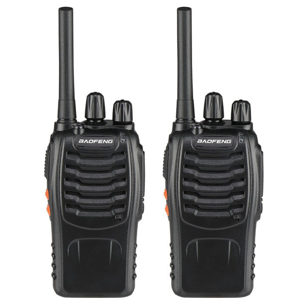 BF-88A 5W FRS Frequency Handheld Walkie Talkie Black (2pcs/Pair) T575-S0671295218