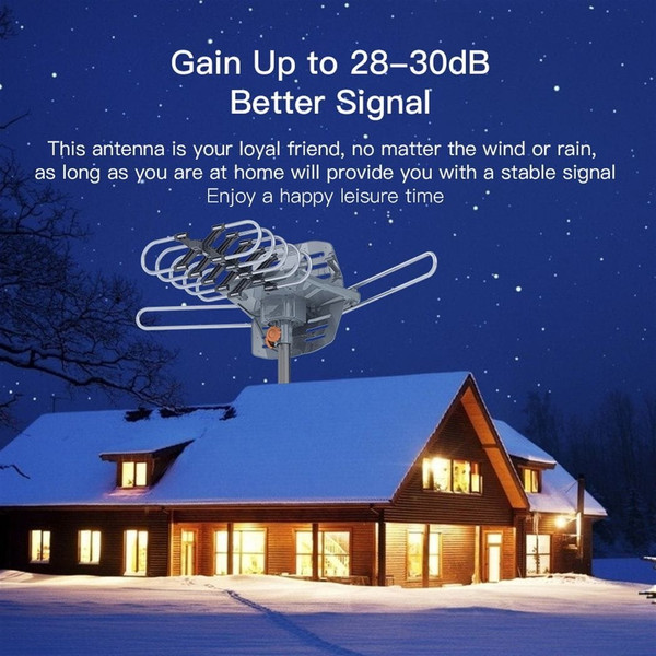 28-36dB 360?° UV Dual-band Outdoor Antenna US Plug T575-S0671293005
