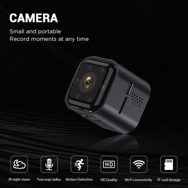 AS03 Mini Camera HD 1080P Home WIFI Night Vision Camera Cams Wireless Recording Camera for Home Sec K484-PEL_0S6L2BCT
