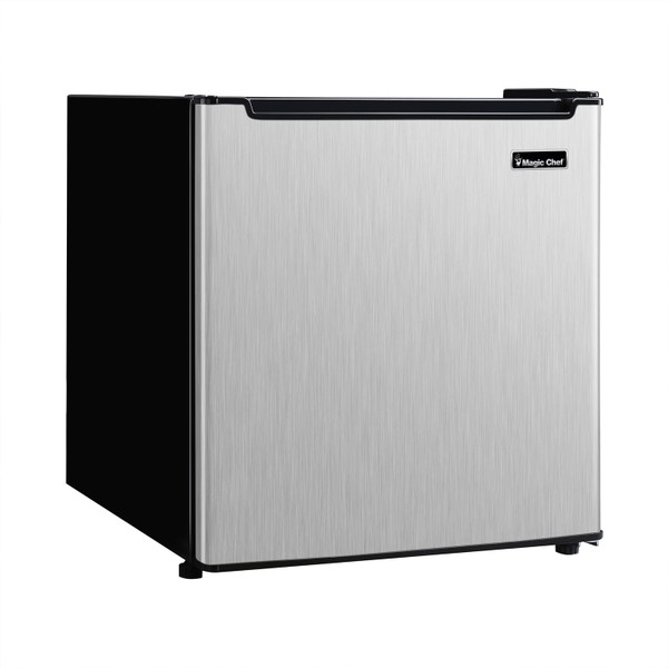 Magic Chef MCAR170STE 1.7-Cu.-Ft. 90-Watt Stainless Steel Mini Refrigerator R810-MCPMCAR170STE